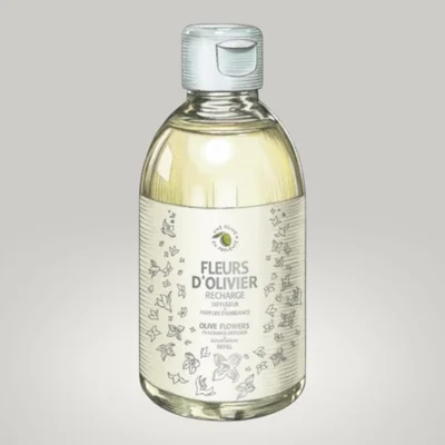 Recharge de Parfum d'Intérieur et de Diffuseur "Fleurs D'olivier" 300ml - 1